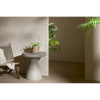 South Shore Amalfi Outdoor Pedestal Side Table