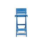 Key West Fully Assembled All-Weather Recycled HDPE Outdoor Folding Bar Stool