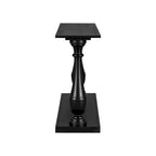 Vintage Sofa Table Console Table with Pine Veneer and Vase-Leg Design for Living Room Study room Entryway Bedroom