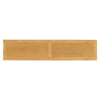 Vintage Sofa Table Console Table with Pine Veneer and Vase-Leg Design for Living Room Study room Entryway Bedroom