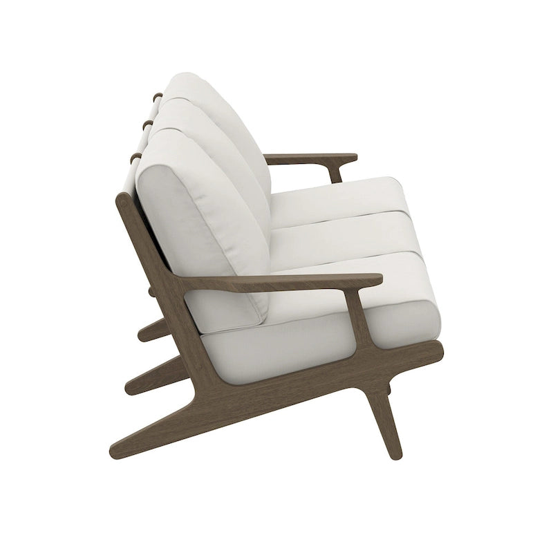 Saratoga Outdoor Patio Teak Sofa