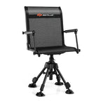 Goplus Swivel Hunting Chair with 4 360 Adjustable Legs Folding Silent - See Details