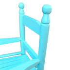 Durable Child's Wood Porch Rocker, Outdoor Rocking Chair, Indoor or Outdoor Suitable for 3-7 Years Old