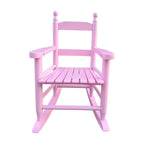 Durable Child's Wood Porch Rocker, Outdoor Rocking Chair, Indoor or Outdoor Suitable for 3-7 Years Old