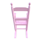 Durable Child's Wood Porch Rocker, Outdoor Rocking Chair, Indoor or Outdoor Suitable for 3-7 Years Old