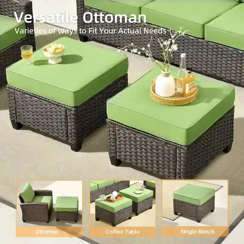 XIZZI 5-piece Patio Furniture Conversation Seating Set