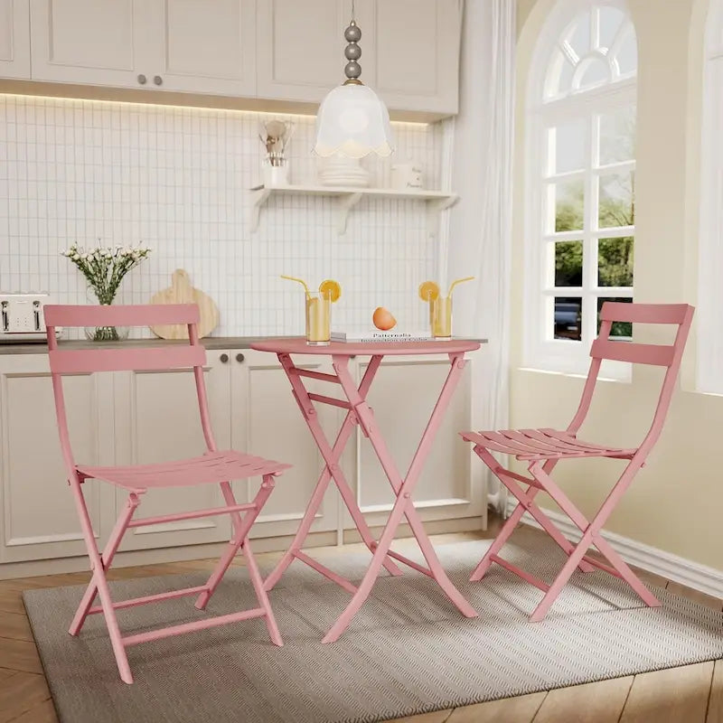 3 Pieces Patio Bistro Sets