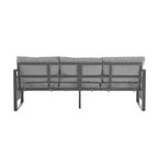 Christopher Knight Home - Lila 4-Piece Outdoor Metal Patio Chat Set