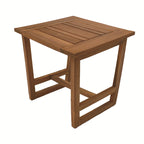 Modern Acacia Wood Side Table