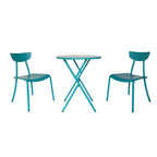 Madlyn Outdoor Iron Bistro Set by Christopher Knight Home
