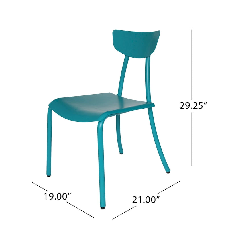 Madlyn Outdoor Iron Bistro Set by Christopher Knight Home