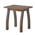 Mahalo Outdoor 2 Piece Acacia Wood Chaise Lounge Set with Side Table by Christopher Knight Home