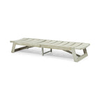 Mahalo Outdoor 2 Piece Acacia Wood Chaise Lounge Set with Side Table by Christopher Knight Home