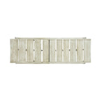 Mahalo Outdoor 2 Piece Acacia Wood Chaise Lounge Set with Side Table by Christopher Knight Home