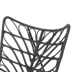 Byson Wicker Outdoor Accent Chairs by Christopher Knight Home