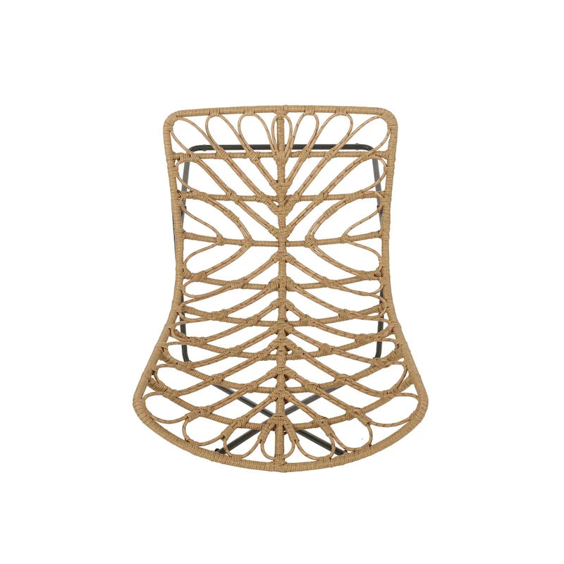 Byson Wicker Outdoor Accent Chairs by Christopher Knight Home