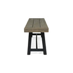 Raphael Acacia Wood Outdoor Bench (Set of 2)by Christopher Knight Home