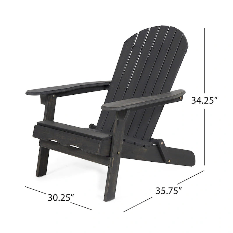 Marrion 5-piece Adirondack Chair Set with Fire Pit by Christopher Knight Home