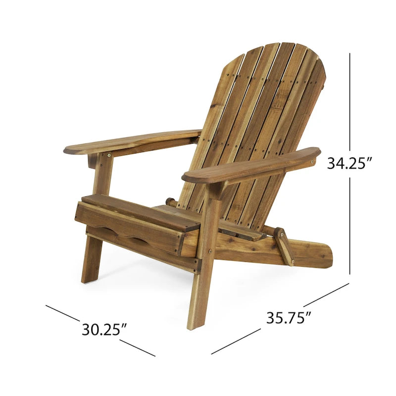 Marrion 5-piece Adirondack Chair Set with Fire Pit by Christopher Knight Home