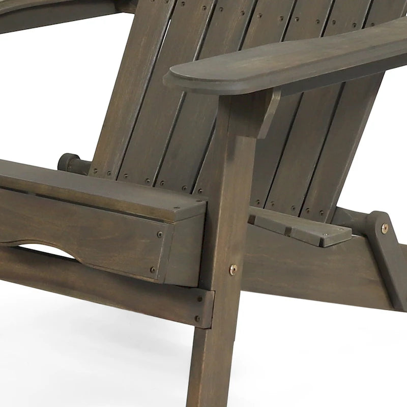 Marrion 5-piece Adirondack Chair Set with Fire Pit by Christopher Knight Home