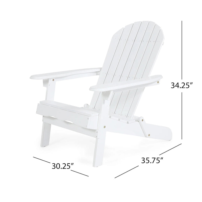 Marrion 5-piece Adirondack Chair Set with Fire Pit by Christopher Knight Home