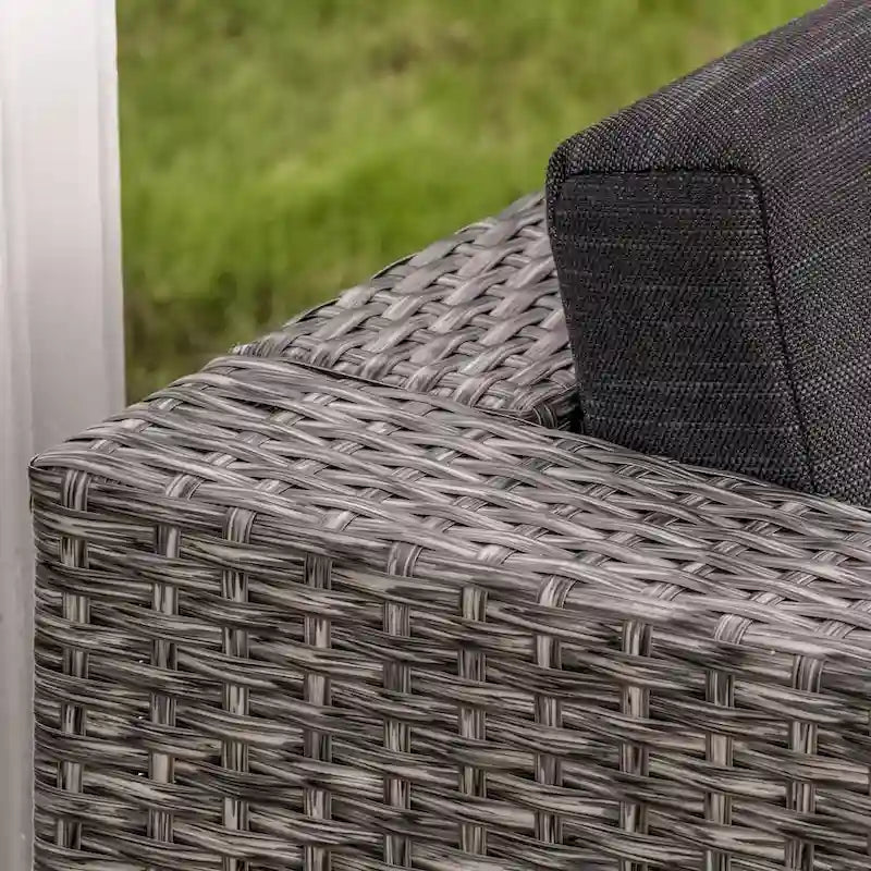 Puerta Outdoor 4-piece Patio Chat Set by Christopher Knight Home