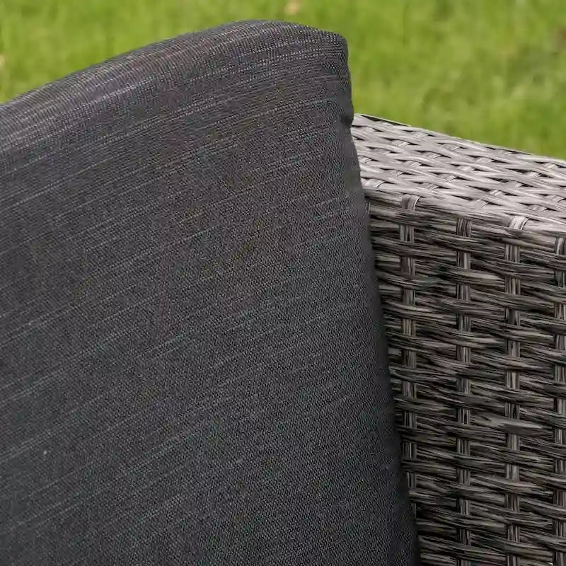 Puerta Outdoor 4-piece Patio Chat Set by Christopher Knight Home