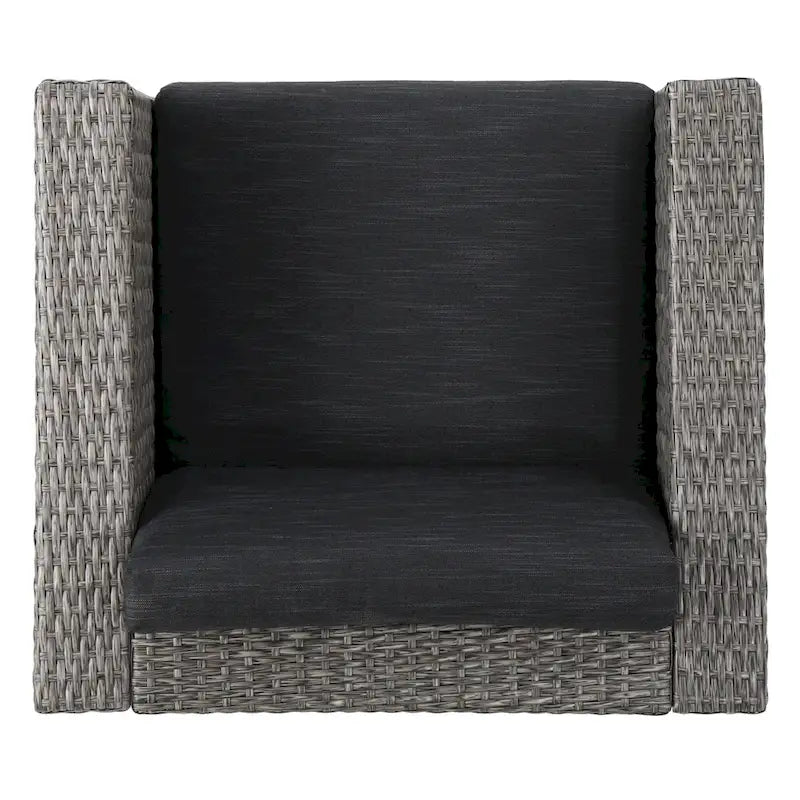 Puerta Outdoor 4-piece Patio Chat Set by Christopher Knight Home