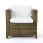 Puerta Outdoor 4-piece Patio Chat Set by Christopher Knight Home