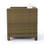 Puerta Outdoor 4-piece Patio Chat Set by Christopher Knight Home