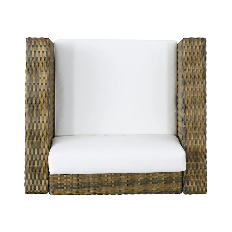 Puerta Outdoor 4-piece Patio Chat Set by Christopher Knight Home