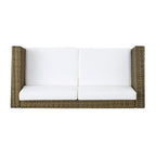 Puerta Outdoor 4-piece Patio Chat Set by Christopher Knight Home