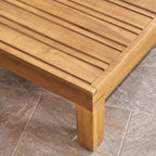 Brava Outdoor Acacia Wood 7-piece Chat Set by Christopher Knight Home