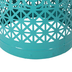 Cranbrook Outdoor Lace Cut Side Table with Tile Top by Christopher Knight Home
