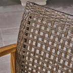 Hampton Outdoor Acacia/ PE Wicker Loveseat and Coffee Table Set by Christopher Knight Home