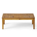 Hampton Outdoor Acacia/ PE Wicker Loveseat and Coffee Table Set by Christopher Knight Home