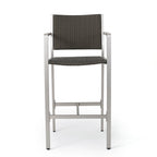 Cape Coral Outdoor 5-piece Aluminum Square Bar Set by Christopher Knight Home