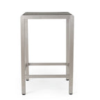 Cape Coral Outdoor 5-piece Aluminum Square Bar Set by Christopher Knight Home