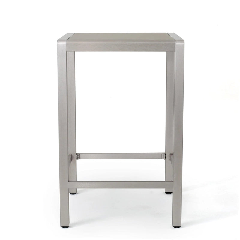 Cape Coral Outdoor 3-piece Bar Set with Glass Table Top by Christopher Knight Home