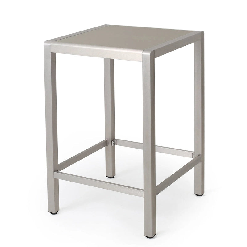 Cape Coral Outdoor 3-piece Bar Set with Glass Table Top by Christopher Knight Home