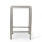 Cape Coral Outdoor 3-piece Bar Set with Glass Table Top by Christopher Knight Home