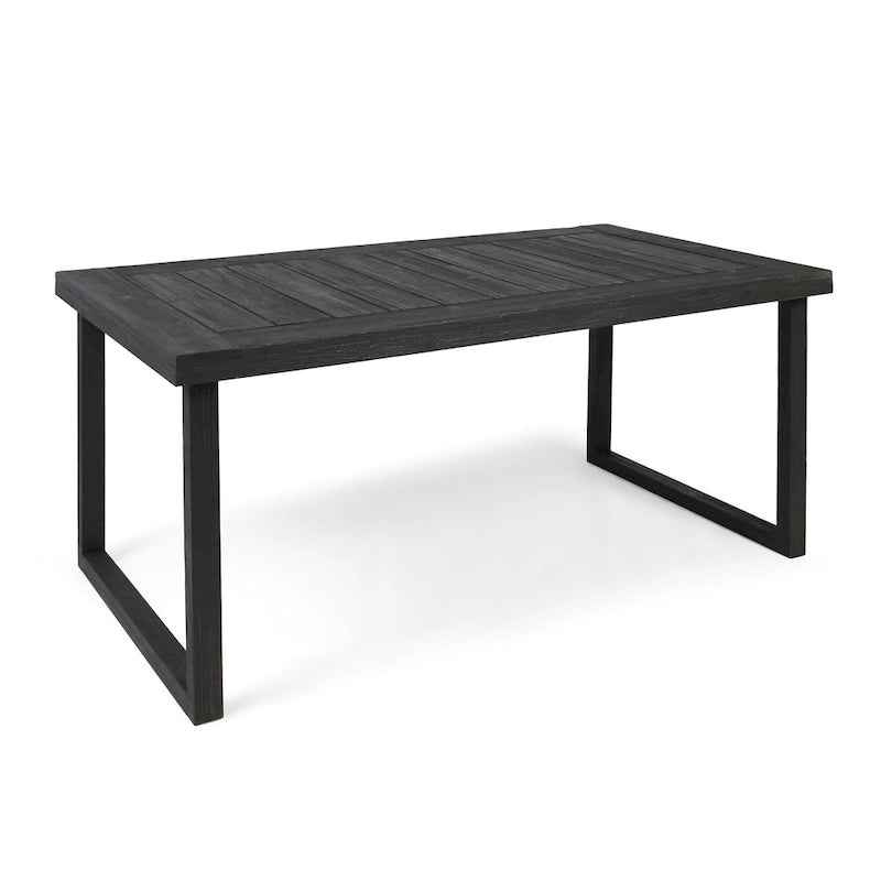 Nestor Outdoor 69 Acacia Wood Dining Table by Christopher Knight Home - 69.00L x 35.50W x 29.50H