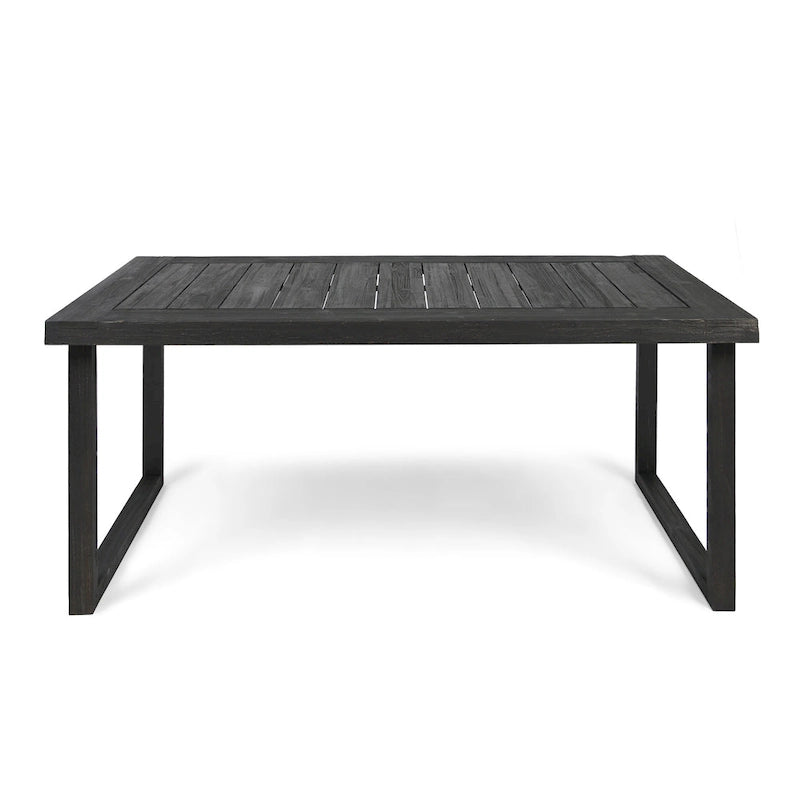 Nestor Outdoor 69 Acacia Wood Dining Table by Christopher Knight Home - 69.00L x 35.50W x 29.50H