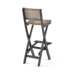 Polaris Wood and Wicker 5-piece Outdoor Bar Height Dining Set by Christopher Knight Home