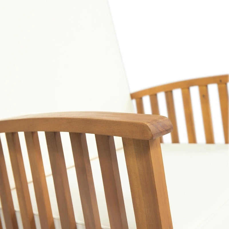 Christopher Knight Home Casa Outdoor Acacia Wood Rocking Chair