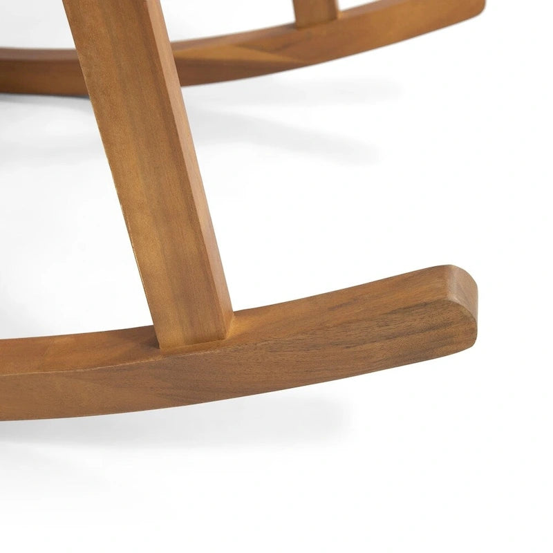 Christopher Knight Home Casa Outdoor Acacia Wood Rocking Chair