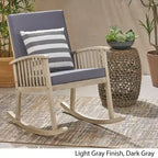 Christopher Knight Home Casa Outdoor Acacia Wood Rocking Chair