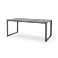 Navan Modern Aluminum Outdoor Dining Table by Christopher Knight Home - 70.00 L x 35.00 W x 30.00 H