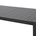 Navan Modern Aluminum Outdoor Dining Table by Christopher Knight Home - 70.00 L x 35.00 W x 30.00 H