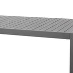 Navan Modern Aluminum Outdoor Dining Table by Christopher Knight Home - 70.00 L x 35.00 W x 30.00 H
